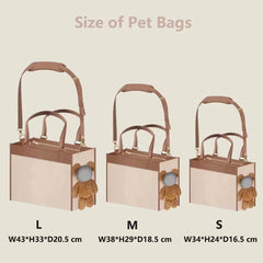 2026 "Cloud-Plush" Luxury Pet Tote Ultra-Lightweight Head-Out Doll Bag for Cats & Small Dogs High-Aesthetic Large Capacity Breathable Travel Carrier
