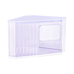 2026 Kano Professional Hamster Bathroom Dual-Use Sand Bath & Urine Basin Anti-Splash High-Wall Design for Syrian Hamsters ("Golden Bears") Easy-Clean Translucent Small Pet Toilet