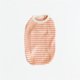 Breathable Striped Pet Knit Vest - Thin & Lightweight Summer Dog Clothes for Cats, Teddy Poodles, and Small Breeds, Korean Style