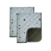 2026 Boutique Star-Pattern Pet Bedding Ultra-Absorbent Cage Liner for Guinea Pigs, Rabbits & Chinchillas Professional Grade Leak-Proof Washable Diaper Pad