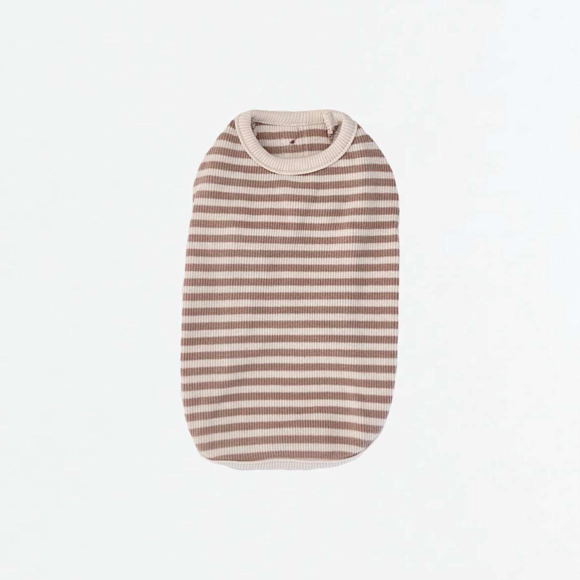 Breathable Striped Pet Knit Vest - Thin & Lightweight Summer Dog Clothes for Cats, Teddy Poodles, and Small Breeds, Korean Style