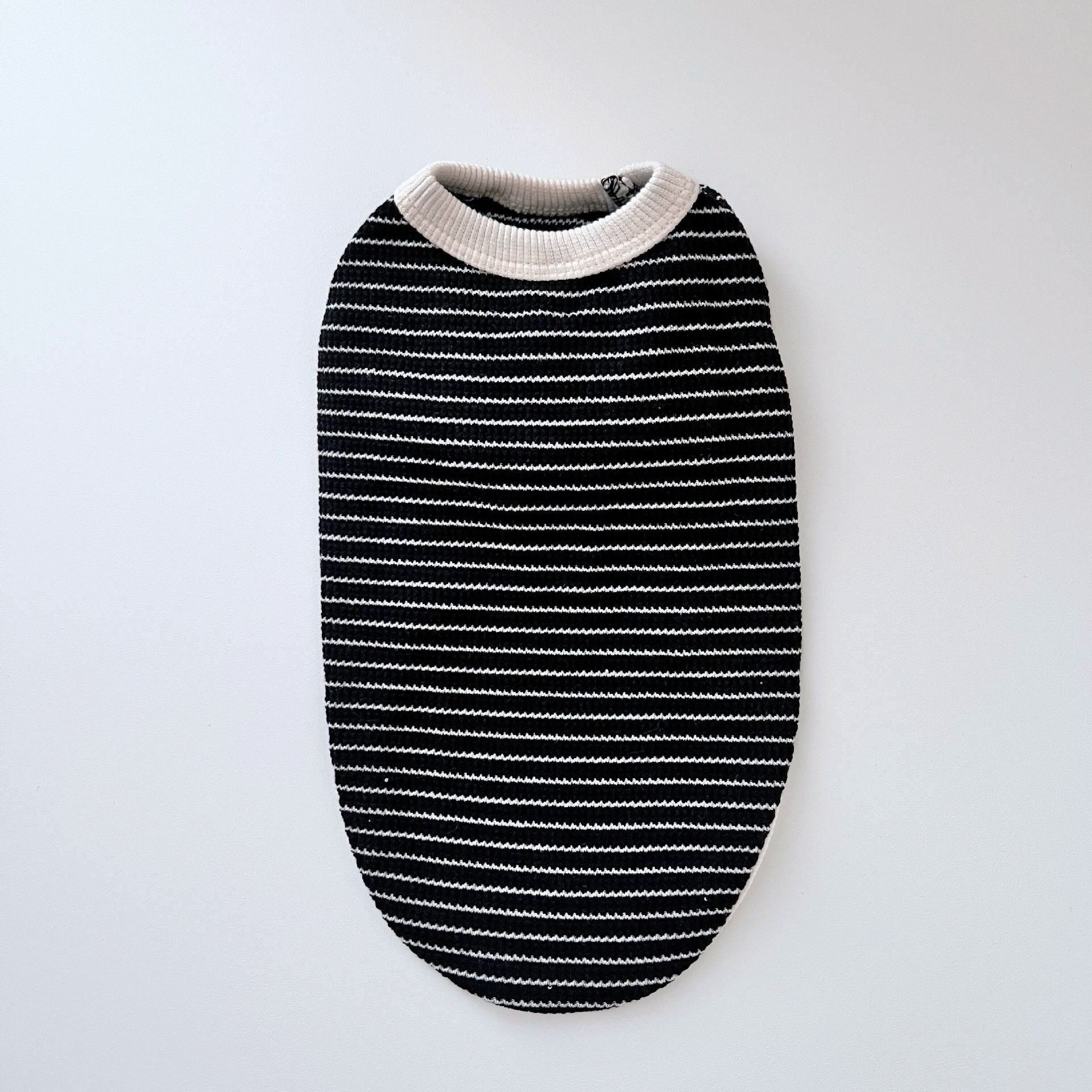 Breathable Striped Pet Knit Vest - Thin & Lightweight Summer Dog Clothes for Cats, Teddy Poodles, and Small Breeds, Korean Style