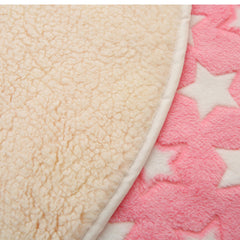 2026 Amazon Global Best-Seller Premium Waterproof Round Pet Blanket Luxury Urine Isolation Training Pad Dual-Sided Winter Warmth & Protection Dog Mat