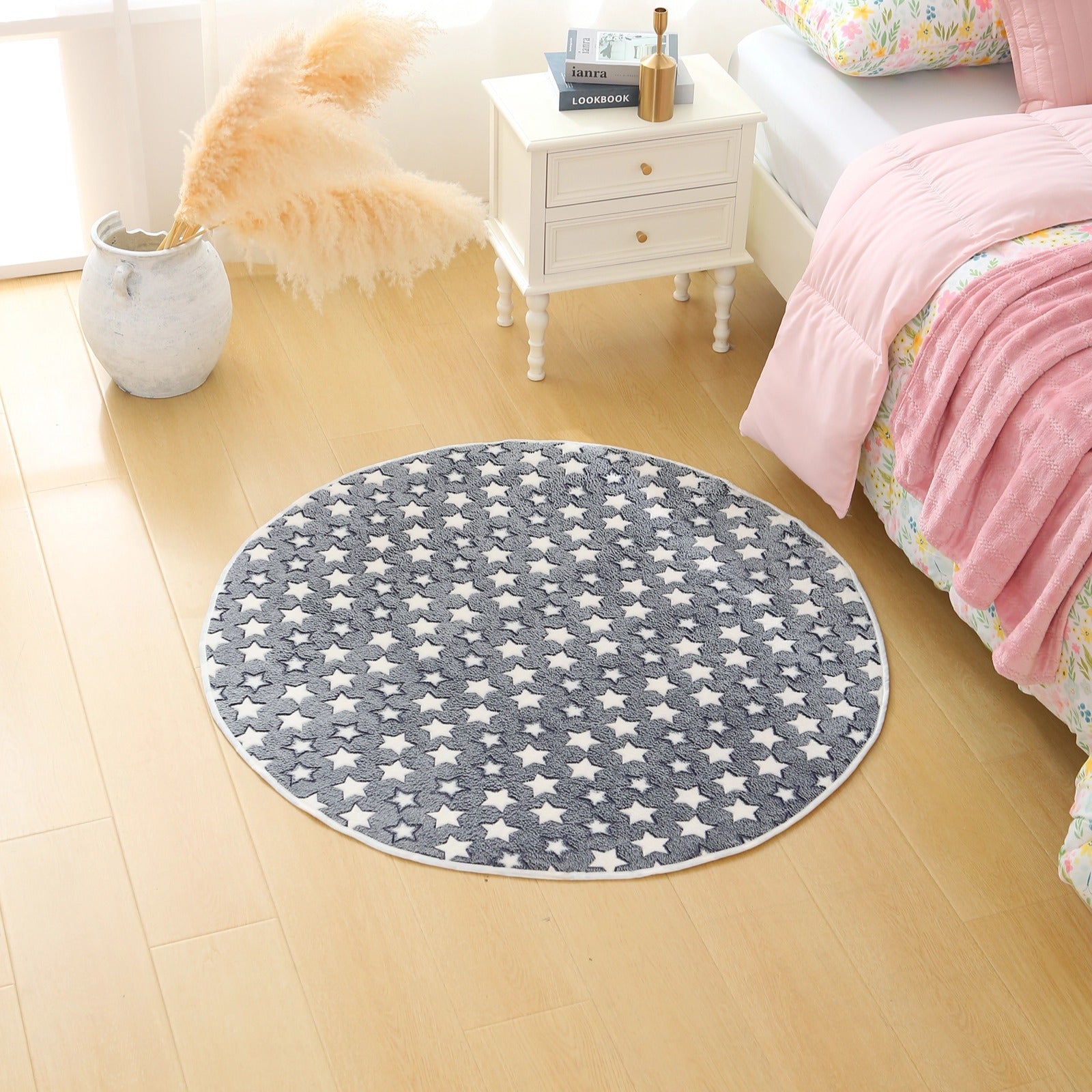 2026 Amazon Global Best-Seller Premium Waterproof Round Pet Blanket Luxury Urine Isolation Training Pad Dual-Sided Winter Warmth & Protection Dog Mat
