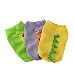 Breathable Spring & Summer Pet Vest - Lightweight Cotton Dog Clothes for Cats, Teddy Poodles, Bichons, and Small Breed Puppies