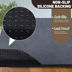 2026 Amazon Global Best-Seller Premium 4-Layer Washable Pet Training Pad Waterproof Anti-Slip Protective Diaper Mat Heavy-Duty Dog Cage Carpet & Furniture Shield